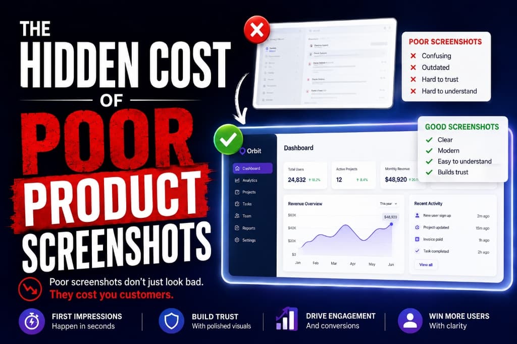The Hidden Cost of Poor Product Screenshots