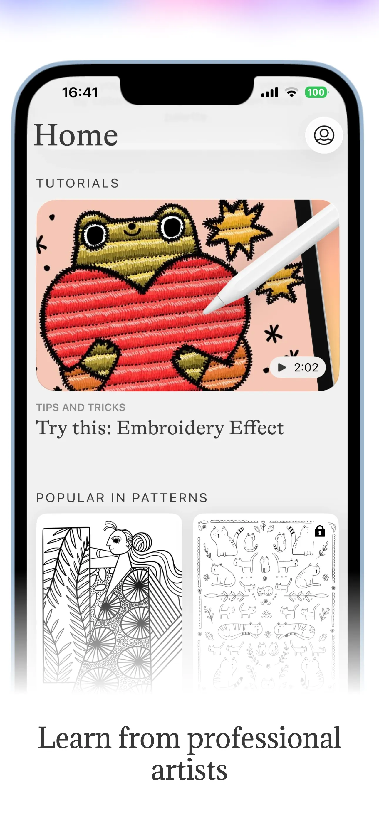 App Store screenshot template with minimal headline