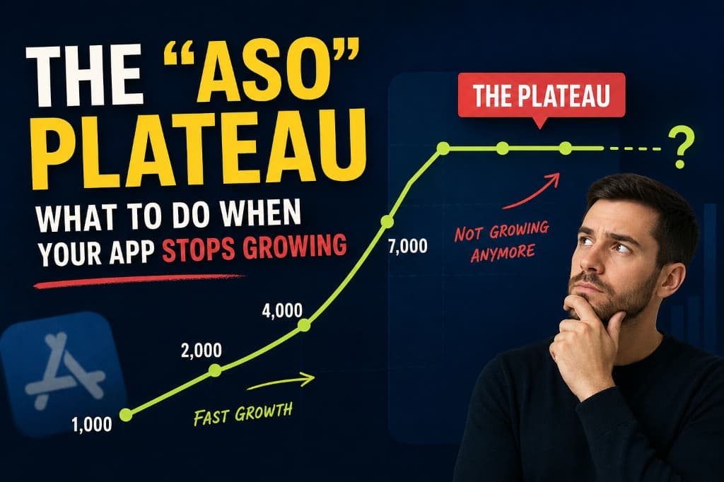 The "ASO Plateau": What to Do When Your App Stops Growing