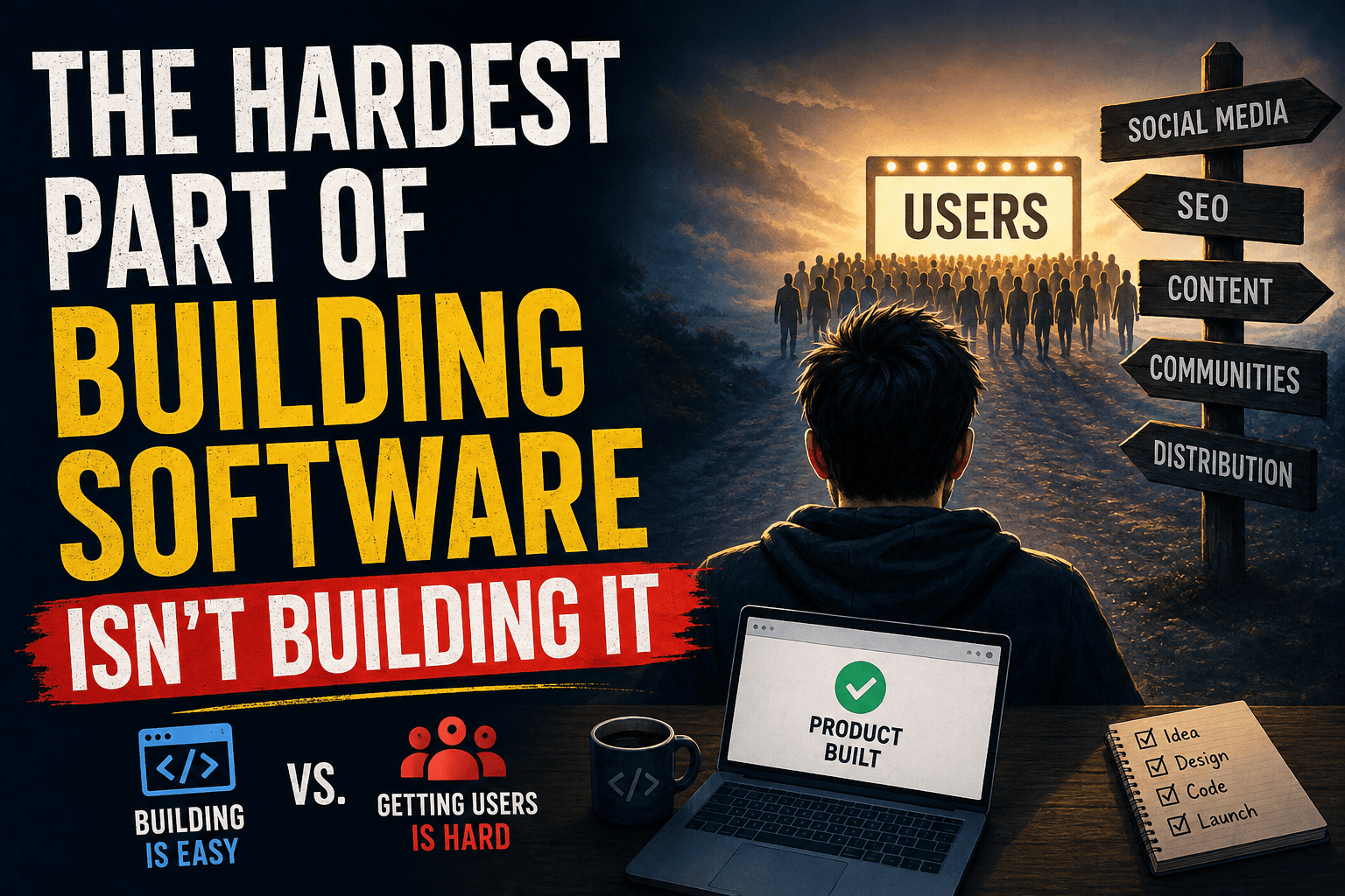 The Hardest Part of Building Software Isn't Building It