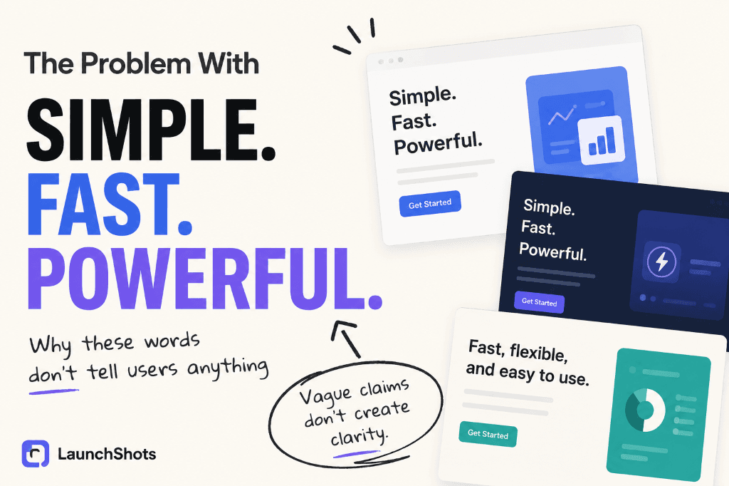The Problem With “Simple, Fast, Powerful”