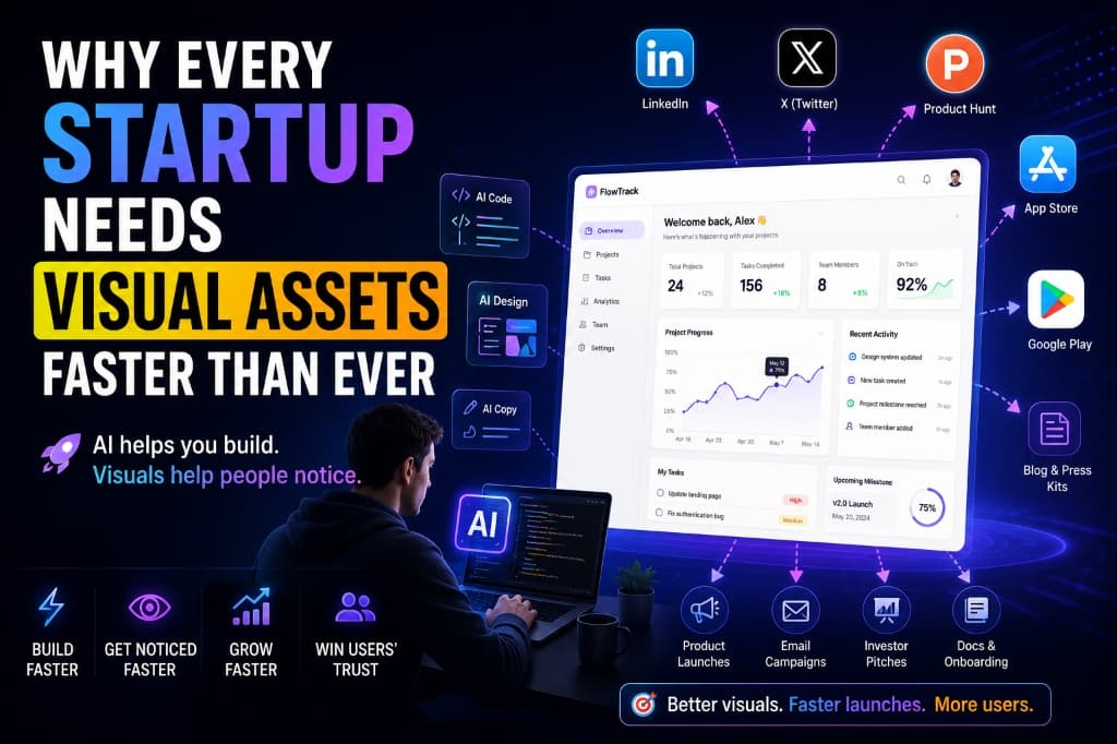 Why Every Startup Needs Visual Assets Faster Than Ever