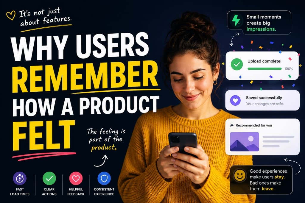 Why Users Remember How a Product Felt