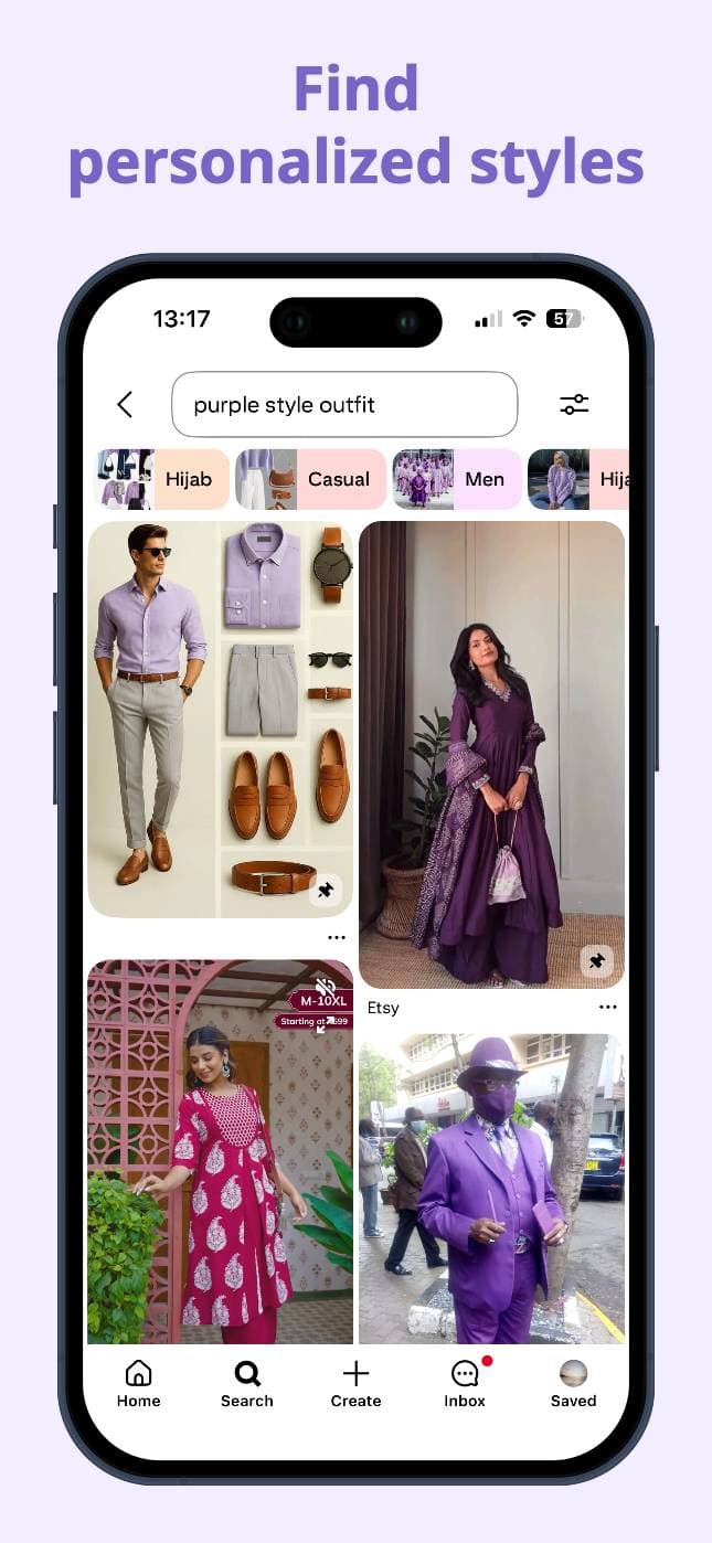 Pinterest Inspired screenshot 1