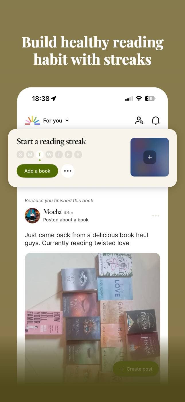 Fable - Track & Discuss Books - With Magnifier screenshot 2
