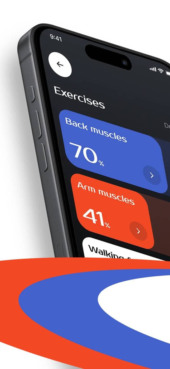 Workout / Yoga App Template screenshot 1