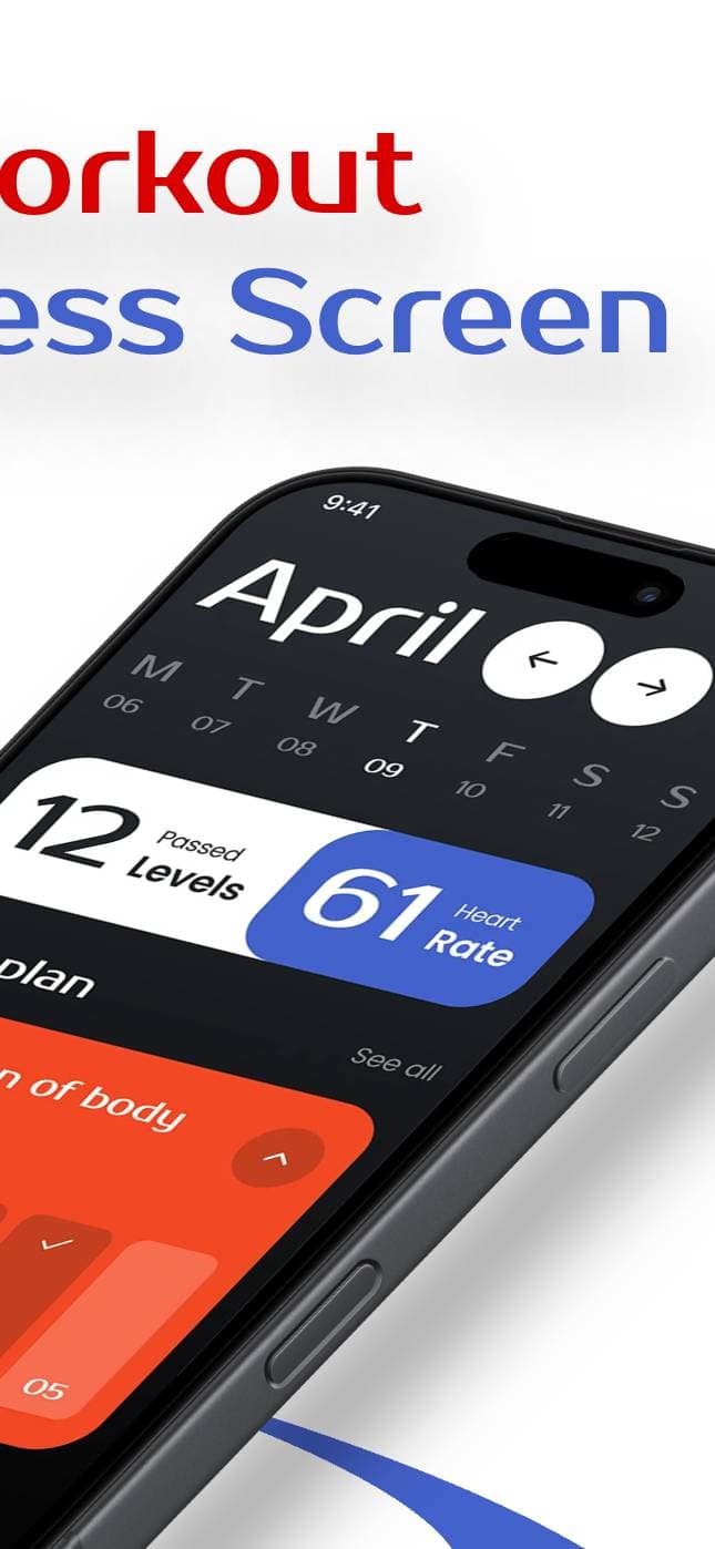 Workout / Yoga App Template screenshot 4