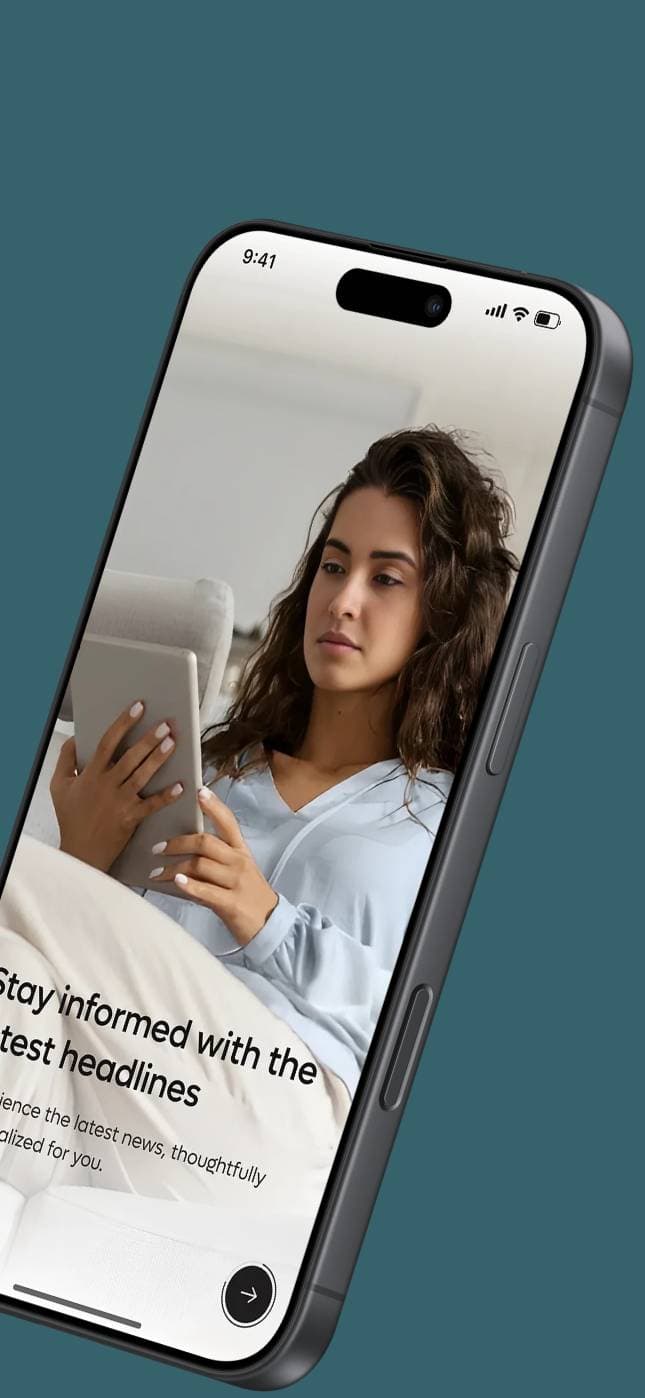 News app store template 2 screenshot 4
