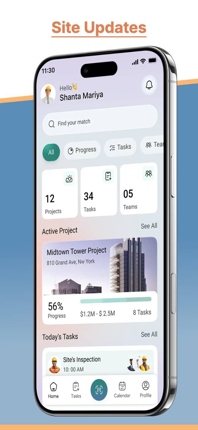 Smart Construction Management screenshot 4