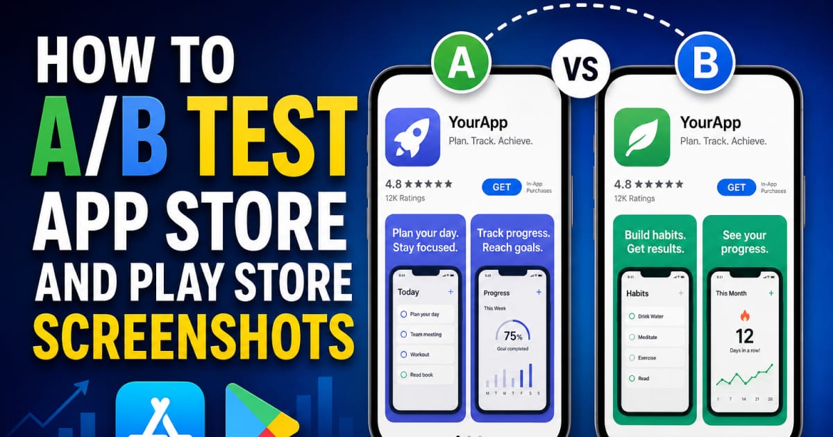 How to A/B Test App Store and Play Store Screenshots - Launch Shots ...